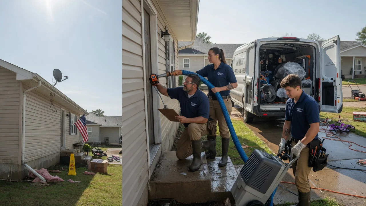Ceiling Water Damage Restoration in Breckenridge, MN near me
